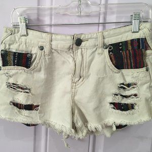 Free people distressed shorts